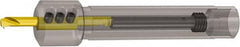 Vargus - Internal Thread, Neutral Cut, 3/4" Shank Width x 3/4" Shank Height Indexable Threading Toolholder - 3.74" OAL, 6.0SIR Insert Compatibility, SMC Toolholder, Series Micro - A1 Tooling