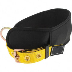 PRO-SAFE - Size S, 32 to 40" Waist, Single D-Ring Style Body Belt - Polyester Webbing, Tongue Buckle Connection - A1 Tooling