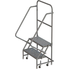 TRI-ARC - Rolling & Wall Mounted Ladders & Platforms Type: Rolling Warehouse Ladder Style: Rolling Platform Ladder - A1 Tooling