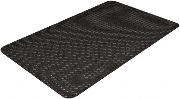 Ability One - 12' Long x 3' Wide x 9/16" Thick Dry/Wet Environment Heavy Duty Anti-Fatigue Matting - A1 Tooling