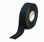 List 310 4" x 60' Slip-Resistant Medium Resilient Tape - Black - A1 Tooling