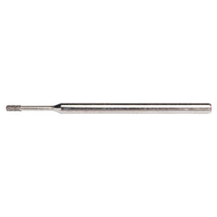 0.07″ × 0.157″ × 0.5″ Electroplated CBN Mounted Point 200 Grit - A1 Tooling