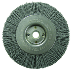 4" Diameter - 1/2 - 3/8" Arbor Hole - Abrasive Nylon Straight Nylox Wheel - A1 Tooling