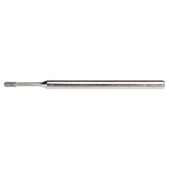 0.07″ × 0.157″ × 1″ Electroplated CBN Mounted Point 100 Grit - A1 Tooling