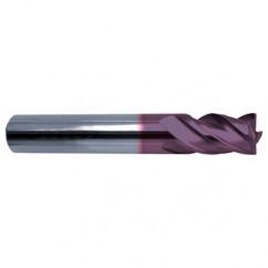 1/2" Dia. - 2-1/2" OAL - 4 FL Variable Helix Firex Carbide End Mill - A1 Tooling