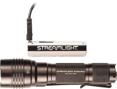 Streamlight - White LED Bulb, 1,000 Lumens, Industrial/Tactical Flashlight - Black Aluminum Body, 1 18650 Lithium-Ion Battery Included - A1 Tooling