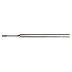 0.08″ × 0.157″ × 0.5″ Electroplated CBN Mounted Point 100 Grit - A1 Tooling