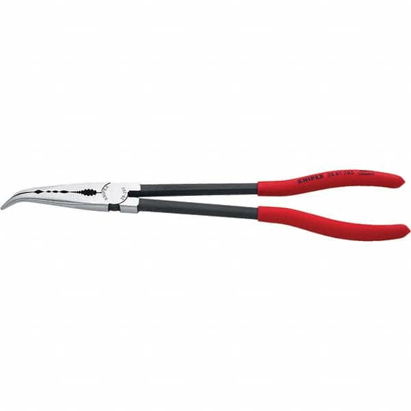 Knipex - Bent Nose Pliers Type: Needle Nose Overall Length (Inch): 11 - A1 Tooling