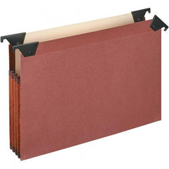 Pendaflex - 9-13/16 x 12", Letter Size, Brown, Hanging File Folder - 1/3 Tab Cut Location - A1 Tooling