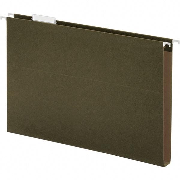 UNIVERSAL - 9-1/2x11-3/4", Legal, Standard Green, Hanging File Folder - 11 Point Stock, 1/5 Tab Cut Location - A1 Tooling