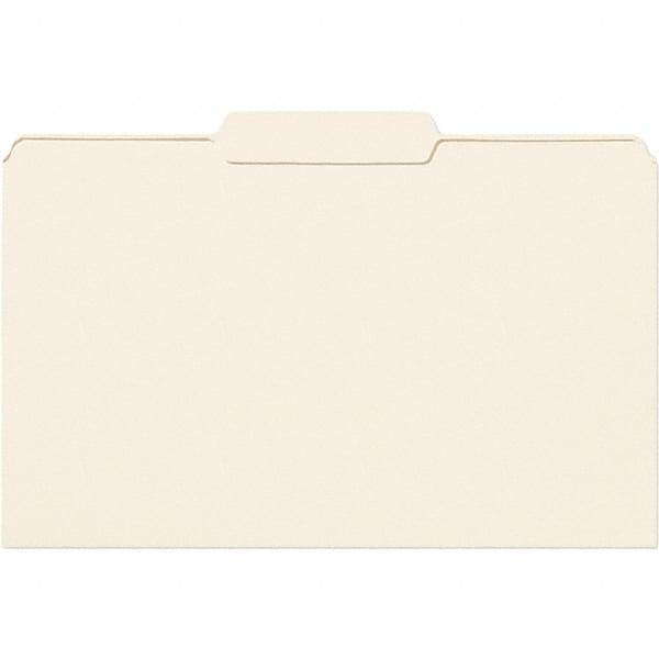 SMEAD - 14-3/4 x 9-1/2", Legal, Manila, File Folders with Top Tab - 11 Point Stock, 1/3 Tab Cut Location - A1 Tooling