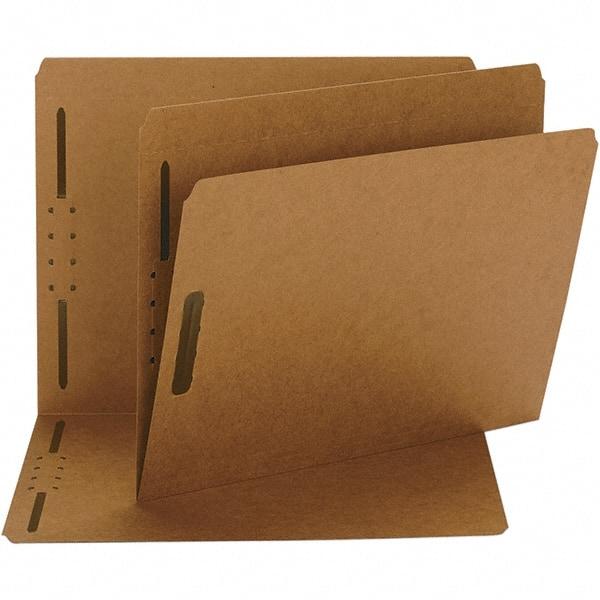 SMEAD - 11-5/8 x 9-1/2", Letter Size, Brown, File Folders with Top Tab - 11 Point Stock, Straight Tab Cut Location - A1 Tooling