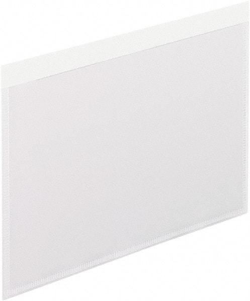 Pendaflex - 100 Piece Clear Self-Adhesive Docment Protector - 6" High x 4" Wide - A1 Tooling