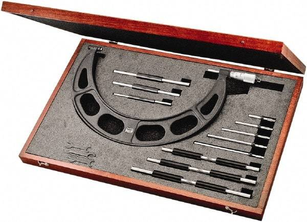 Starrett - Interchangeable-Anvil Micrometers Operation Type: Mechanical Minimum Measurement (mm): 150.00 - A1 Tooling