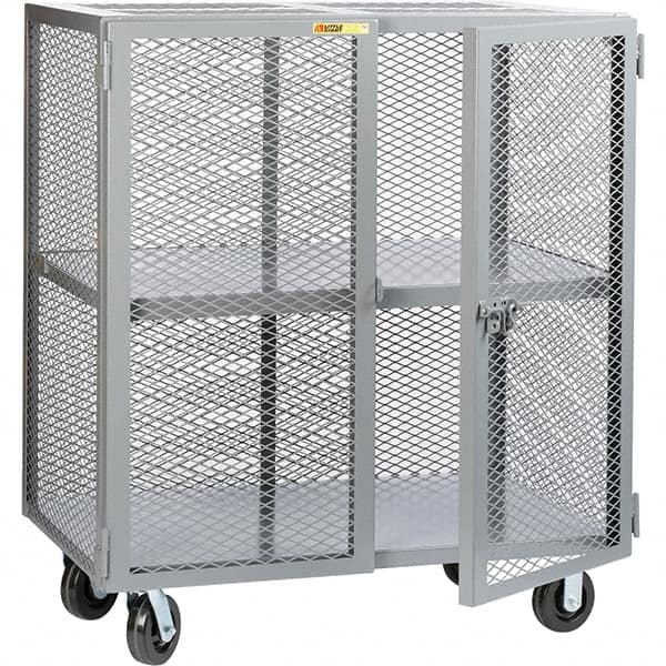 Little Giant - 1 Shelf Mobile Storage Cabinet - Steel, 49" Wide x 27" Deep x 57" High - A1 Tooling