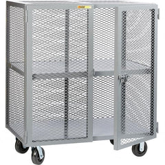 Little Giant - 1 Shelf Mobile Storage Cabinet - Steel, 49" Wide x 33" Deep x 57" High - A1 Tooling