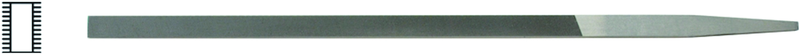 6" Pillar Extra-Narrow File, Cut 00 - A1 Tooling