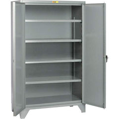 Little Giant - 4 Shelf Storage Cabinet - Steel, 48" Wide x 32" Deep x 78" High - A1 Tooling