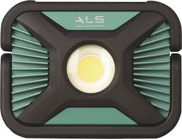 Advanced Lighting Systems - 7.2 Volt, Black & Turquoise Spot Light - 2,000 Lumens, Rechargeable Battery, LED Lamp - A1 Tooling