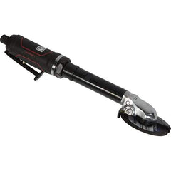 Jet - 4" Wheel Diam, 14,000 RPM, Electric Cutoff & Cutoff-Grinder Tool - Straight Handle, 1/4 NPT Inlet - A1 Tooling