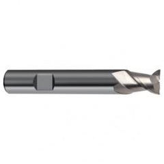 3mm Dia. - 50mm OAL - 45° Helix Bright Carbide End Mill - 2 FL - A1 Tooling