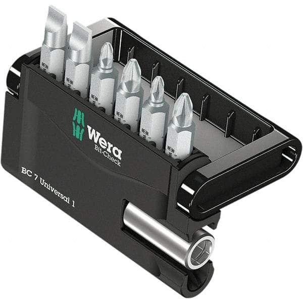 Wera - Screwdriver Bit Sets Type: Bit Set Drive Size: 1/4 (Inch) - A1 Tooling