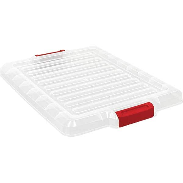 Quantum Storage - Tote & Storage Container Lids For Use With: Quantum Storage Systems - LC191507CL Width (Decimal Inch): 16.5000 - A1 Tooling