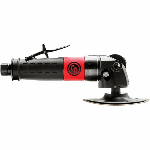 Chicago Pneumatic - 5" Max Disc, 12,000 RPM, Pneumatic Handheld Disc Sander - 36 CFM, 3/8" Inlet, 1.5 hp, 90 psi - A1 Tooling