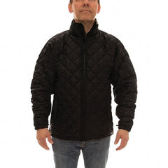 Tingley - Size S Jacket - Black, Polyester, Zipper Closure, 36 to 38" Chest - A1 Tooling