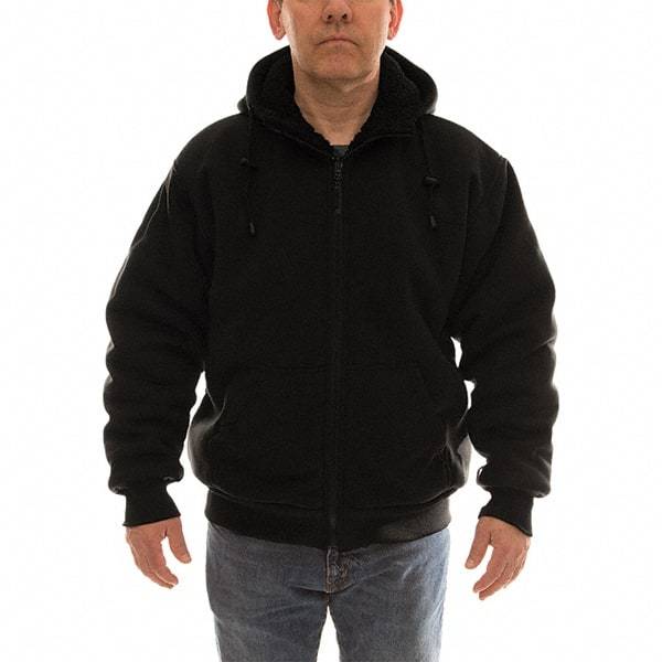 Tingley - Size M Jacket - Black, Polyester & Cotton, Zipper Closure, 40 to 42" Chest - A1 Tooling