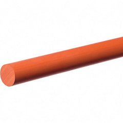 Value Collection - 10' Long, Soft Round Silicone Cord - 9/32" Diam, Red - A1 Tooling