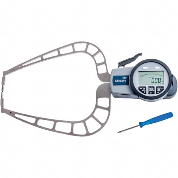 Mitutoyo - Electronic Caliper Gages Type: Outside Minimum Measurement (mm): 0.0000 - A1 Tooling