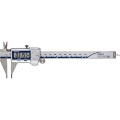 Mitutoyo - 0 to 6" Range 0.01mm Resolution, Electronic Caliper - Steel with 40mm Steel Jaws, 0.001" Accuracy, SPC Output - A1 Tooling