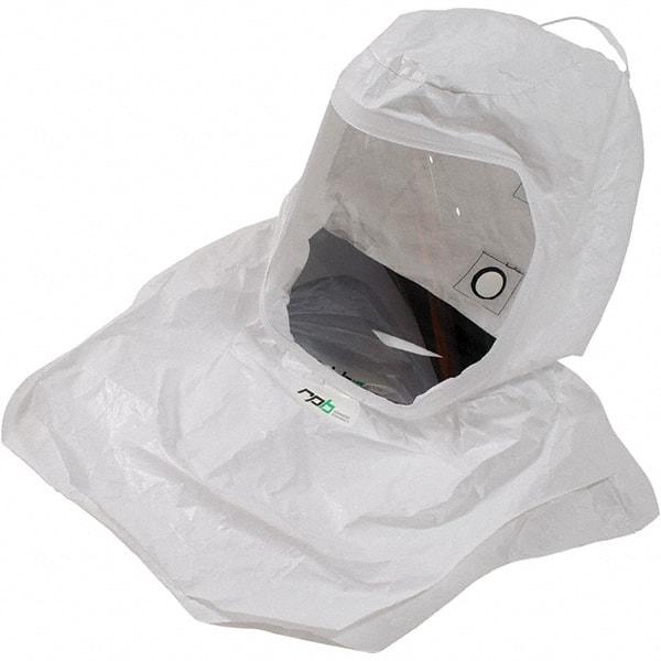 RPB - One Size Fits All, PAPR/SAR Compatible Hood with Window - Tychem QC, Compatible with RPB T-LINK - A1 Tooling