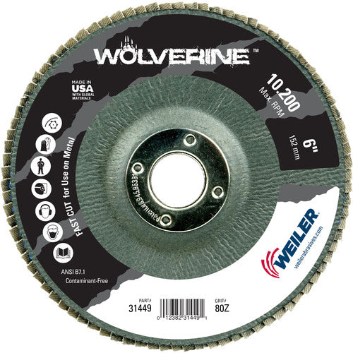 31449 6″ WOLVERINE ABRASI