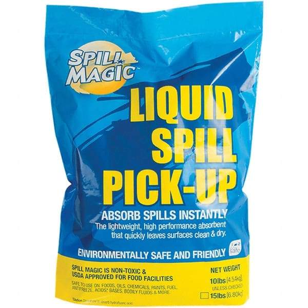 Spill Magic - 10 Lb Bag Perlite Granular Absorbent - Spill Containment - A1 Tooling