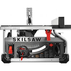 Skilsaw - 10" Blade Diam, Table Saw - 5,300 RPM, 13-13/32" Table Depth x 20" Table Width, 120 Volts, 15 Amps, 5/8" Arbor - A1 Tooling