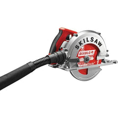 Skilsaw - 15 Amps, 7-1/4" Blade Diam, 5,300 RPM, Electric Circular Saw - 120 Volts, 10' Cord Length, 5/8" Arbor Hole, Left Blade - A1 Tooling