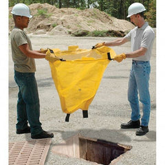 UltraTech - 4' Long x 2' Wide, Polypropylene Drain Guard - Yellow, Use for Stormwater/Construction Compliance - A1 Tooling