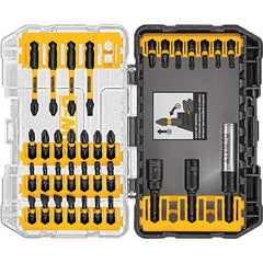 DeWALT - Power & Impact Screwdriver Bit Sets Point Type: Nut Driver; Phillips; Slotted; Torx Drive Size: 0.25 - A1 Tooling