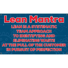 NMC - Banners Message Type: Safety Reinforcement & Motivational Legend: Lean Mantra - A1 Tooling