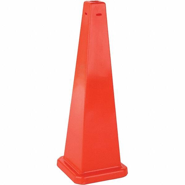 PRO-SAFE - Cone & A Frame Floor Signs Shape: Cone Type: Restroom, Janitorial & Housekeeping - A1 Tooling