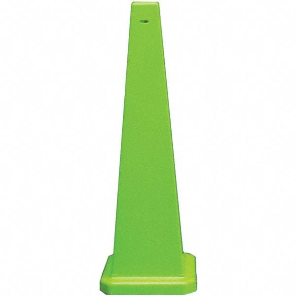 PRO-SAFE - Cone & A Frame Floor Signs Shape: Cone Type: Restroom, Janitorial & Housekeeping - A1 Tooling