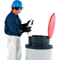 UltraTech - 11" High x 24-1/2" Diam, Polyethylene, Open Head Funnel - 5 Gal Drum/Pail Capacity - A1 Tooling