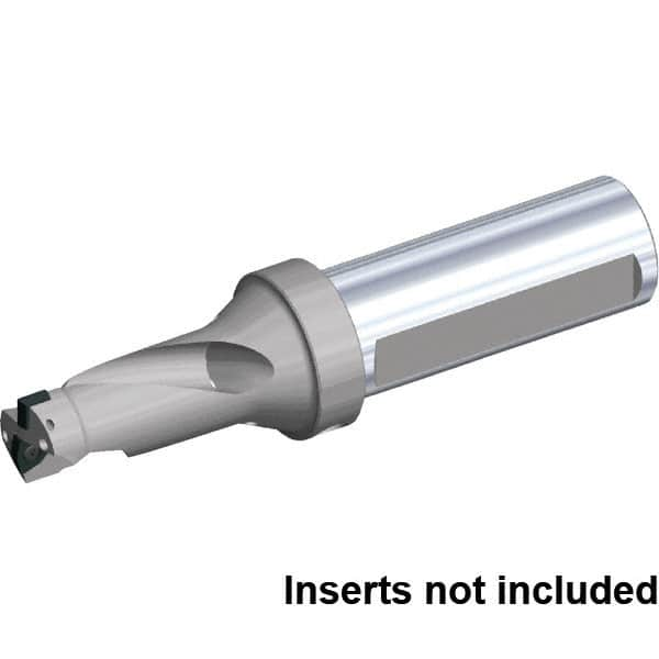 Kennametal - 1-1/2" Max Drill Depth, 2xD, 3/4" Diam, Indexable Insert Drill - 2 Inserts, 1" Shank Diam, Flange Shank - A1 Tooling