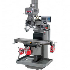 Jet - 42 x 9" 230V Electronic Variable Speed Control 3 Phase Knee Milling Machine - A1 Tooling