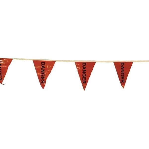 PRO-SAFE - Pennants Color: Red Overall Length (Feet): 60.00 - A1 Tooling