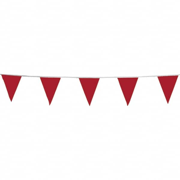 PRO-SAFE - Pennants Color: Red Overall Length (Feet): 100.00 - A1 Tooling