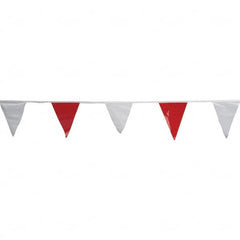 PRO-SAFE - Pennants Color: Red/White Overall Length (Feet): 100.00 - A1 Tooling