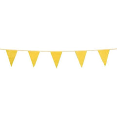 PRO-SAFE - Pennants Color: Yellow Overall Length (Feet): 100.00 - A1 Tooling